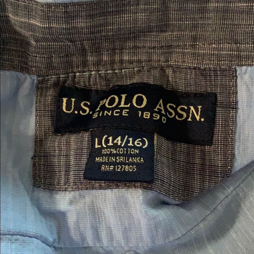 U.S Polo Assn. Boys dress shirt